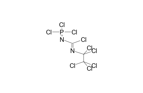 TRICHLOROPHOSPHAZO-N-PERCHLOROETHYLFORMIMIDOYLCHLORIDE