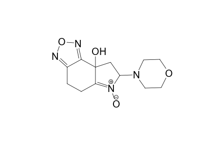 7-(4-morpholinyl)-6-oxido-4,5,7,8-tetrahydropyrrolo[2,3-g][2,1,3]benzoxadiazol-6-ium-8a-ol