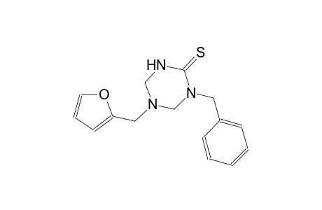1-benzyl-5-(2-furylmethyl)tetrahydro-1,3,5-triazine-2(1H)-thione