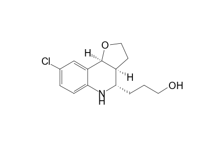 (3aS*,4S*,9bS*)-3-(8-Chloro-2,3,3a,4,5,9b)-hexahydrofuro[3,2-c]quinolin-4-yl)propan-1-ol isomer