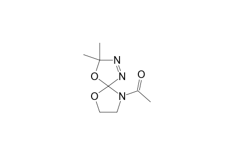 3,4,9-TRIAZA-9-ACETYL-2,2-DIMETHYL-1,6-DIOXASPIRO-[4.4]-NON-3-ENE;MAJOR-ISOMER