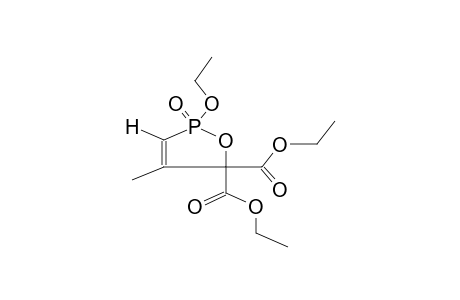 2-ETHOXY-2-OXO-5,5-DIETHOXYCARBONYL-4-METHYL-DELTA3-1,2-OXAPHOSPHOLENE