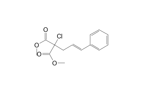 Dimethyl 2-chloro-2-cinnamylmalonate