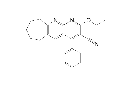 3-Cyano-2-ethoxy-4-phenyl-6,7-pentamethylene-1,8-naphthyridine