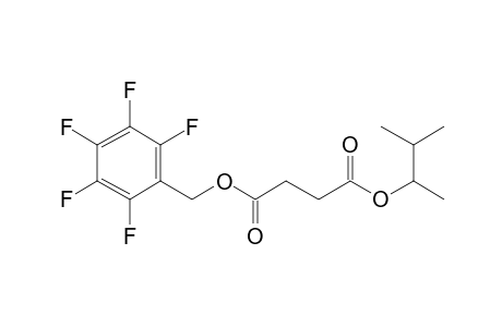 Succinic acid, 3-methylbut-2-yl pentafluorobenzyl ester