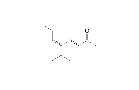 (3E,5E)-5-Tert-butylocta-3,5-dien-2-one