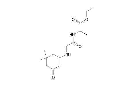 DL-N-[N-(5,5-dimethyl-3-oxo-1-cyclohexen-1-yl)glycyl]alanine, ethyl ester
