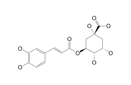 CHLOROGENIC-ACID;5'-CAFFEOYL-QUINIC-ACID