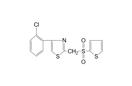 4-(o-chlorophenyl)-2-{[(2-thienyl)sulfonyl]methyl}thiazole