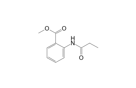 N-propionylanthranilic acid, methyl ester