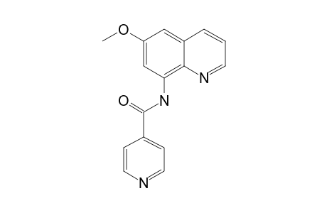 N-8-[6-Methoxyquinoline]isonicotinamide