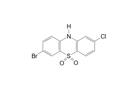 7-bromo-2-chlorophenothiazine, 5,5-dioxide