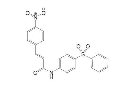 N-[4'-(Phenylsulphonyl)phenyl]-4-nitro-cinnamamide