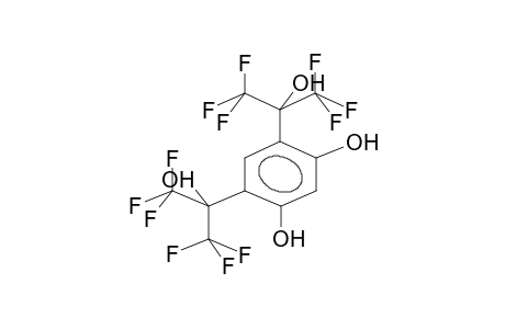 4,6-Bis-(2,2,2-trifluoro-1-hydroxy-1-trifluoromethyl-ethyl)-benzene-1,3-diol