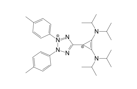 2,3-bis(p-Tolyl)-5-[2',3'-bis(diisopropylamino)cyclopropenylio]-tetrazolium