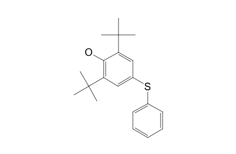 2,6-di-tert-butyl-4-(phenylthio)phenol