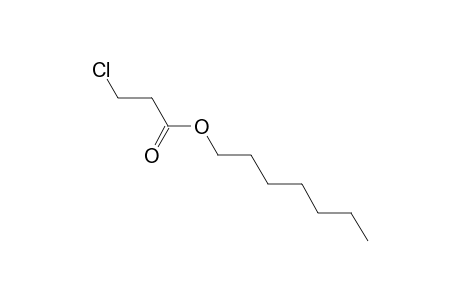 PROPIONIC ACID, 3-CHLORO-, HEPTYL ESTER