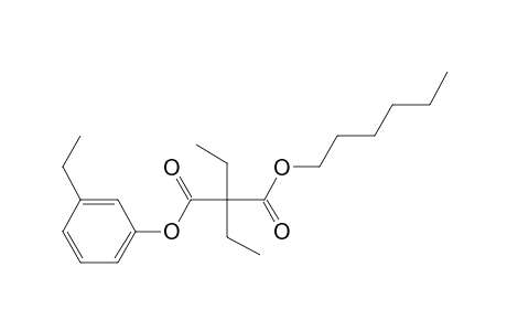 Diethylmalonic acid, 3-ethylphenyl hexyl ester