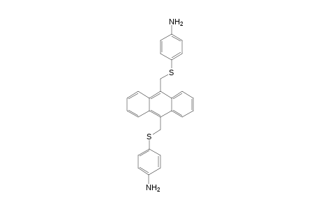 9,10-Bis(4-aminophenylthiamethyl)anthracene