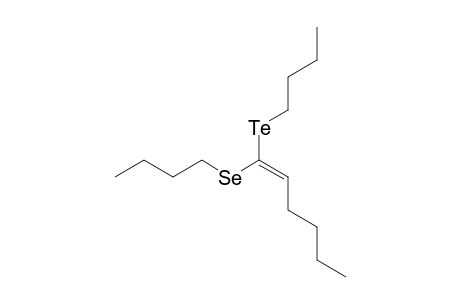 (E)-1-(butylseleno)-1-(butyltelluro)-1-hexene