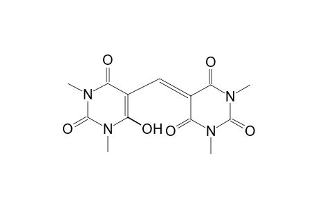 5-[(1,3-dimethyl-2,4-dioxo-6-hydroxy-1,2,3,4-tetrahydro-5-pyrimidinyl)methylene]barbituric acid