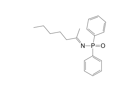 N-(1-METHYLHEXYLIDENE)-DIPHENYLPHOSPHINAMIDE