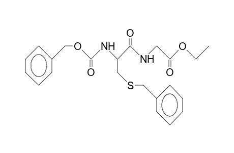 N-[3-(BENZYLTHIO)-N-CARBOXY-L-ALANYL]GLYCINE, N-BENZYL ETHYL ESTER