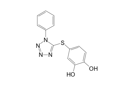 5-(1-phenyl-1H-tetrazol-5-ylthio)benzene-1,2-diol