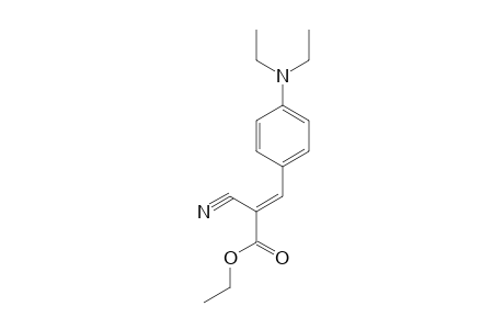 alpha-cyano-p-(diethylamino)cinnamic acid, ethyl ester