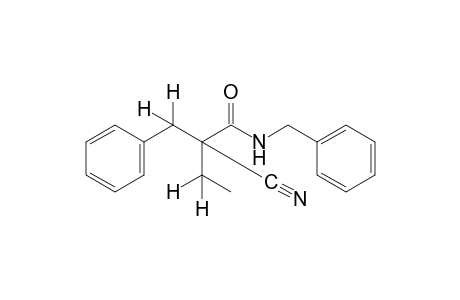 N-benzyl-alpha-cyano-alpha-ethylhydrocinnamamide
