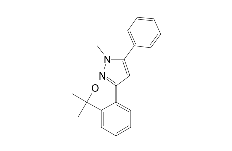 3-(2-(ALPHA-HYDROXYISOPROPYL)-PHENYL)-1-METHYL-5-PHENYLPYRAZOLE