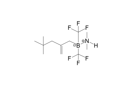 Dimethylamine(n-B) 1-(2,2-eimethylpropyl)ethylene-1-ylbis(trifluoromethyl)-borane