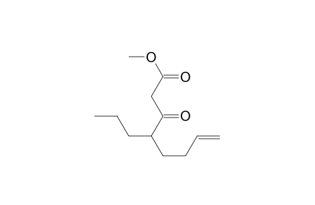 7-Octenoic acid, 3-oxo-4-propyl-, methyl ester