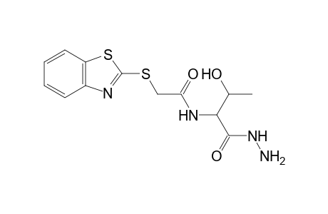 2-Benzothiazolylthioacetyl DL-threonine hydrazide