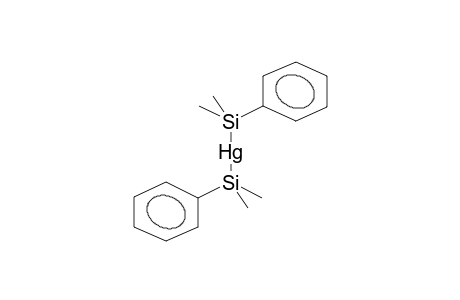 Mercury, bis(dimethylphenylsilyl)-