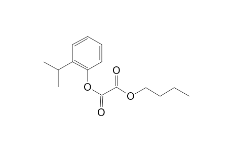 Oxalic acid, butyl 2-isopropylphenyl ester