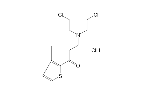 2-[bis(2-chloroethyl)amino]ethyl 3-methyl-2-thienyl ketone, hydrochloride
