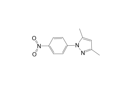 3,5-dimethyl-1-(p-nitrophenyl)pyrazole