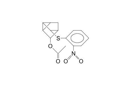 exo-3-(2-Nitro-phenylthio)-exo-tricyclo-[2.2.1.0(2,6)]-heptan-5-ol-acetate