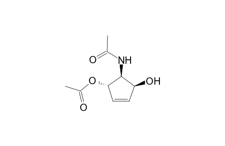 (1S,4S,5S)-4-ACETOXY-5-ACYLAMINO-2-CYCLOPENTEN-1-OL