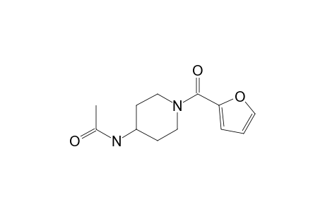 1-(2-Furanylcarbonyl)-4-piperidinamine, N-acetyl-