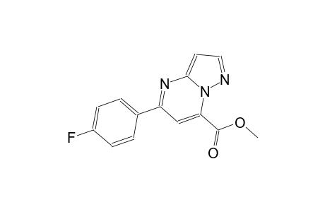 pyrazolo[1,5-a]pyrimidine-7-carboxylic acid, 5-(4-fluorophenyl)-, methyl ester