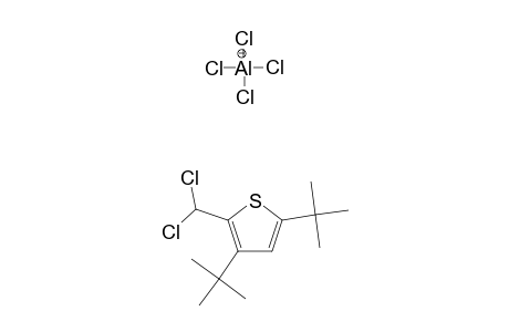 3,5-DI-TERT.-BUTYL-ALPHA,ALPHA-DICHLORO-2-THIENYL_TETRACHLOROALUMINATE