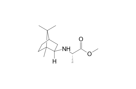 Methyl N-[(1R,4R)-exo-bornan-2-yl]-(S)-alaninate [methyl (S)-2'-([1R,4R)-1,7,7,trimethylbicyclo[2.2.1]heptan-2-exo-ylamino)propanoate]