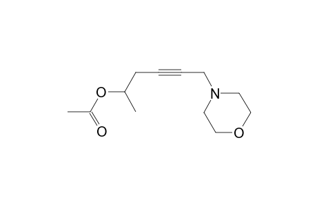 Acetic acid, [1-methyl-5-(4-morpholyl)-3-pentynyl] ester