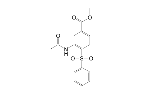 METHYL-5-ACETAMIDO-4-PHENYLSULFONYLCYCLOHEXA-1,4-DIENECARBOXYLATE