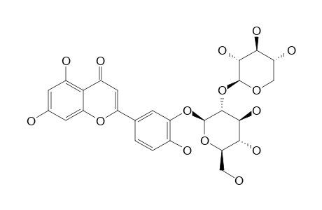 LUTEOLIN-3'-O-BETA-XYLOPYRANOSYL-(1->2)-GLUCOPYRANOSIDE