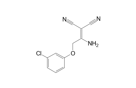 [1-AMINO-2-(m-CHLOROPHENOXY)ETHYLIDENE]MALONONITRILE
