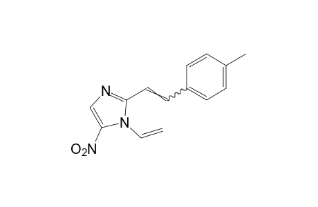 2-(p-methylstyryl)-5-nitro-1-vinylimidazole