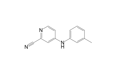 4-(m-Methylanilino)pyridine-2-carbonitrile